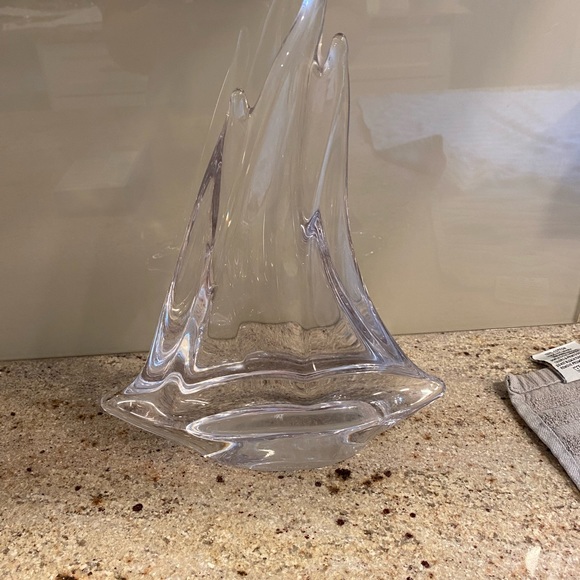 Daum France crystal sailboat - Picture 4 of 4